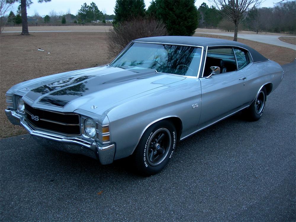 1971 CHEVROLET CHEVELLE MALIBU 2 DOOR HARDTOP