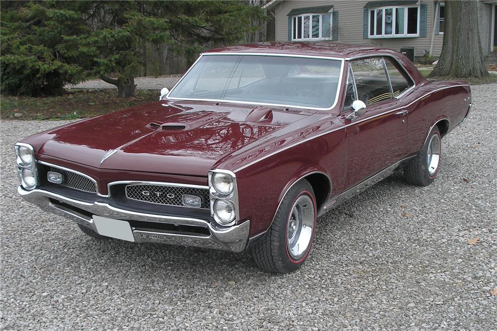 1967 PONTIAC GTO 2 DOOR HARDTOP