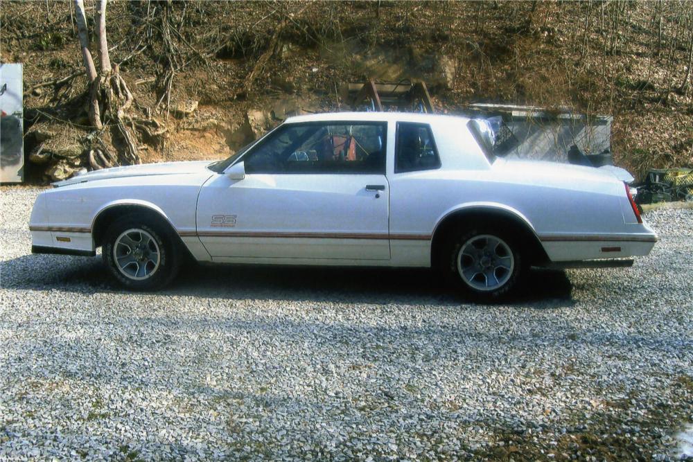 1988 CHEVROLET MONTE CARLO SS 2 DOOR HARDTOP