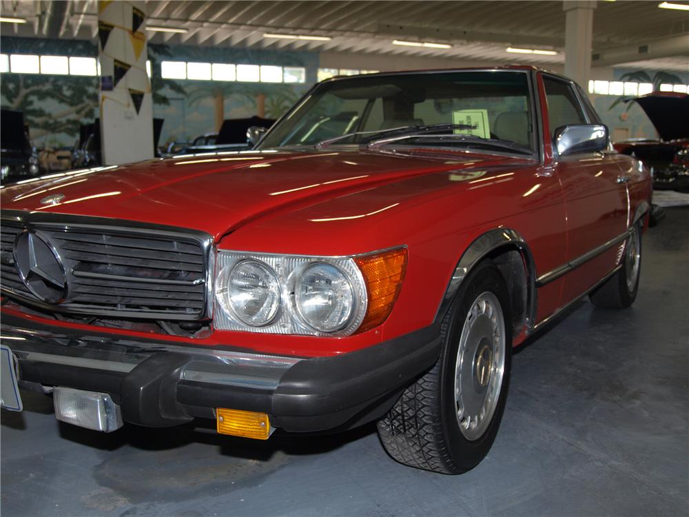 1981 MERCEDES-BENZ 380SL CONVERTIBLE