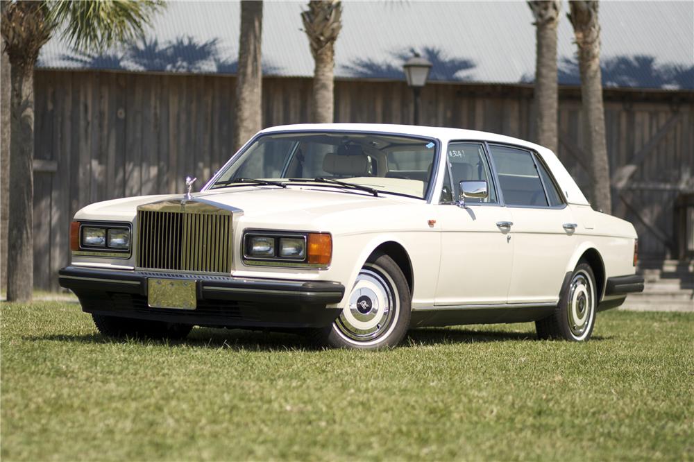 1987 ROLLS-ROYCE SILVER SPUR 4 DOOR SEDAN