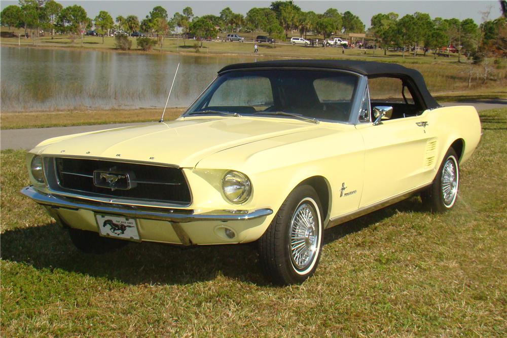 1967 FORD MUSTANG CONVERTIBLE