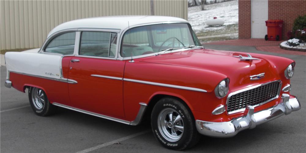 1955 CHEVROLET BEL AIR CUSTOM 2 DOOR HARDTOP