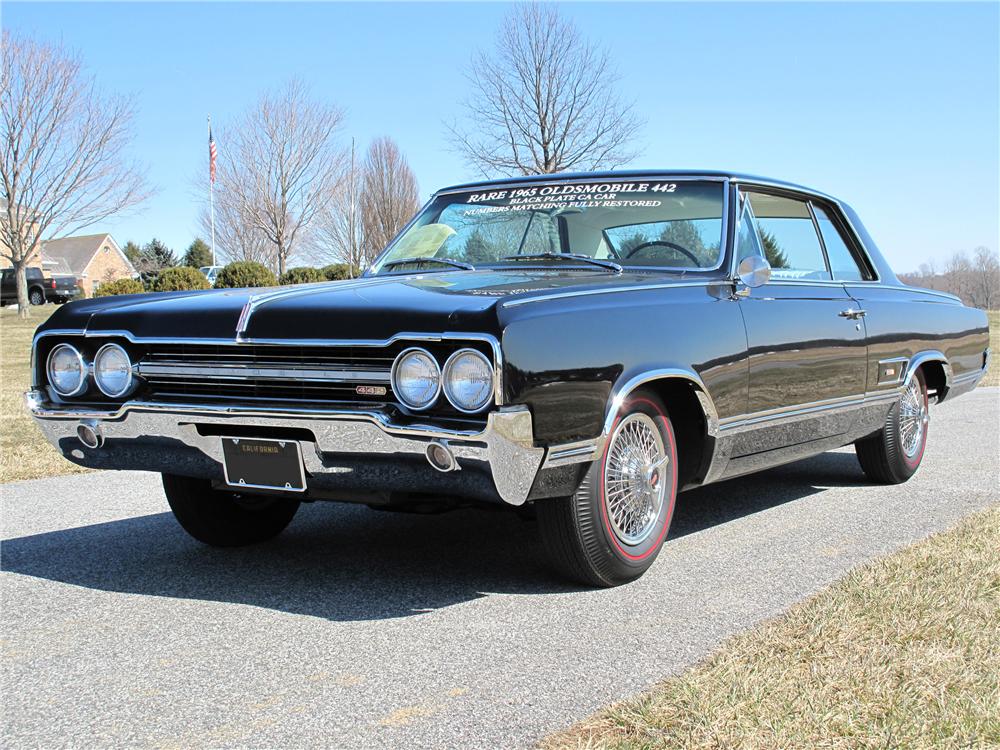 1965 OLDSMOBILE CUTLASS 442 2 DOOR HARDTOP