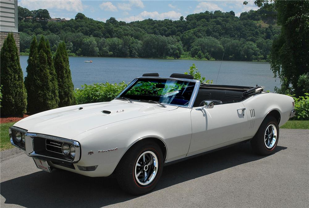 1968 PONTIAC FIREBIRD 2 DOOR CONVERTIBLE