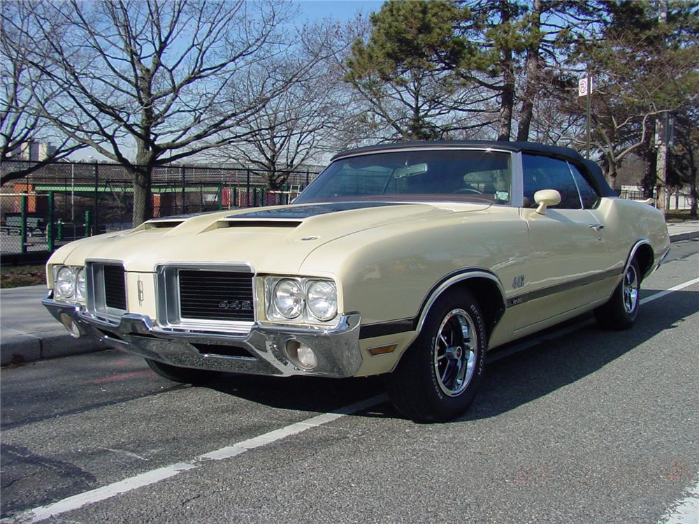 1971 OLDSMOBILE 442 2 DOOR CONVERTIBLE