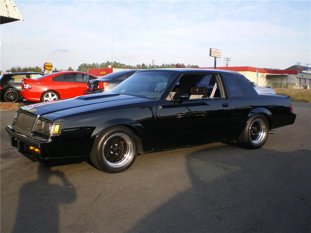 1987 BUICK REGAL GRAND NATIONAL 2 DOOR HARDTOP