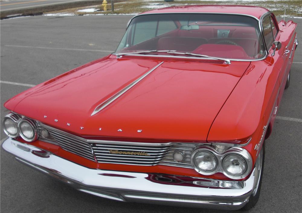 1960 PONTIAC BONNEVILLE CUSTOM 2 DOOR HARDTOP