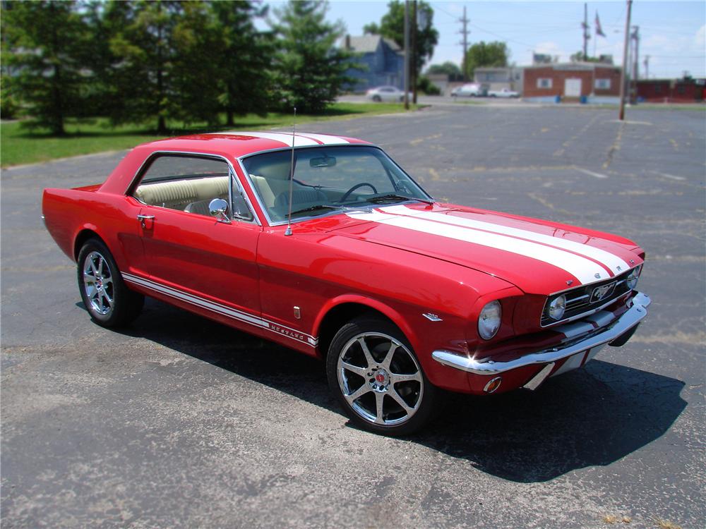 1966 FORD MUSTANG CUSTOM 2 DOOR COUPE