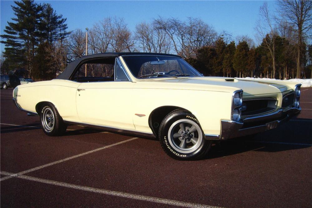 1966 PONTIAC GTO CONVERTIBLE