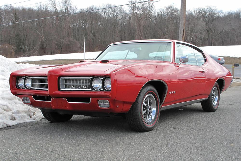 1969 PONTIAC GTO 2 DOOR HARDTOP