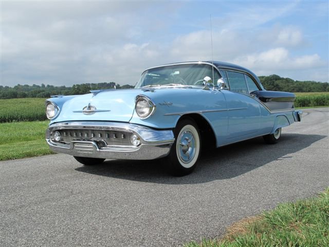 1957 OLDSMOBILE 98 2 DOOR HARDTOP