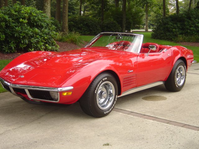 1971 CHEVROLET CORVETTE 2 DOOR CONVERTIBLE