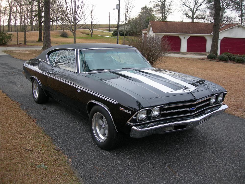 1969 CHEVROLET CHEVELLE CUSTOM 2 DOOR COUPE