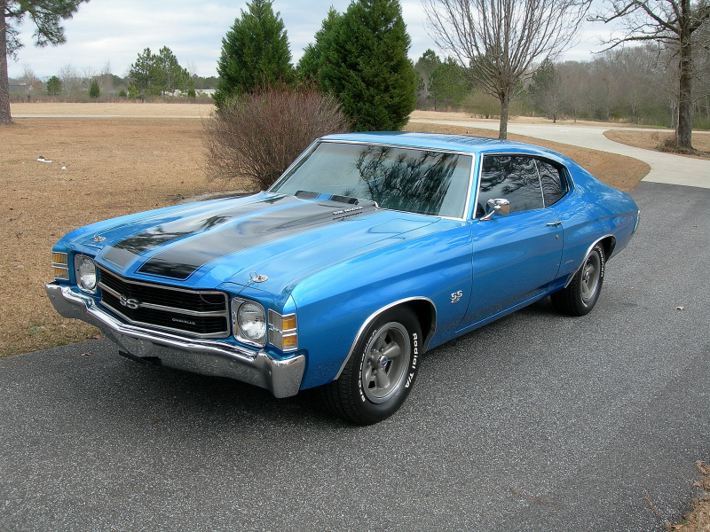 1971 CHEVROLET CHEVELLE SS 2 DOOR COUPE