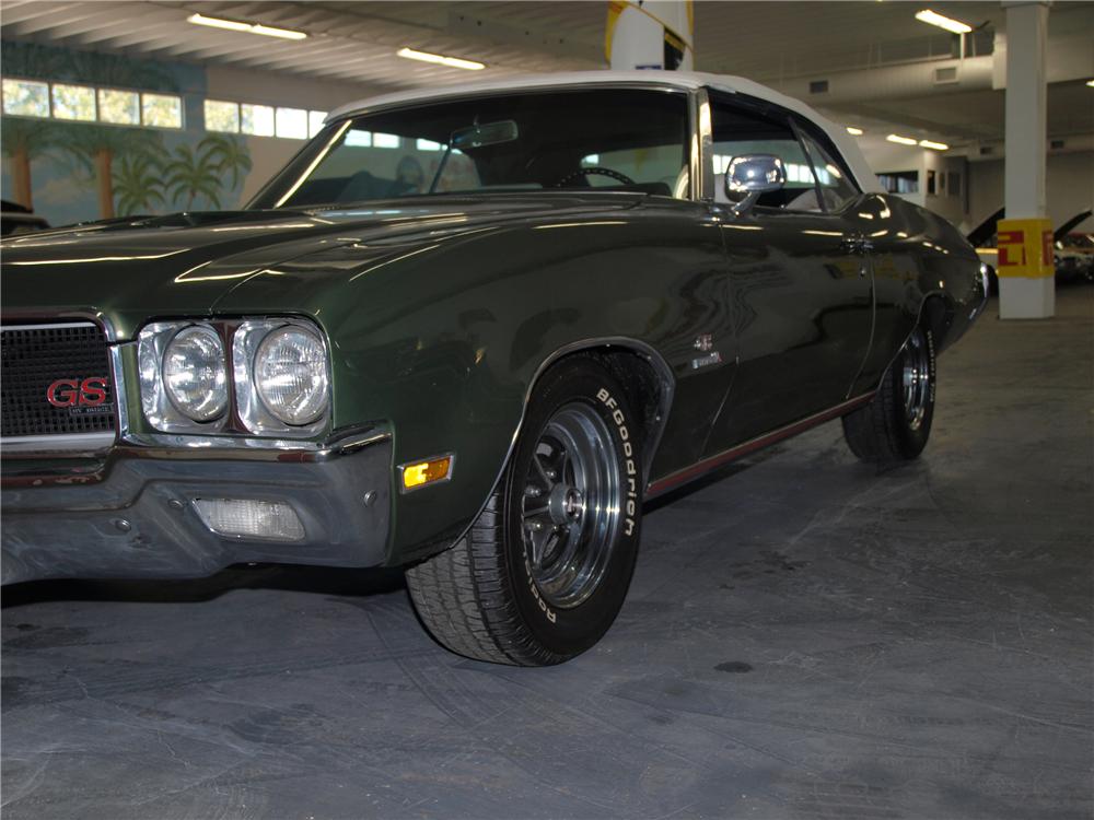 1970 BUICK GS 455 STAGE 1 CONVERTIBLE