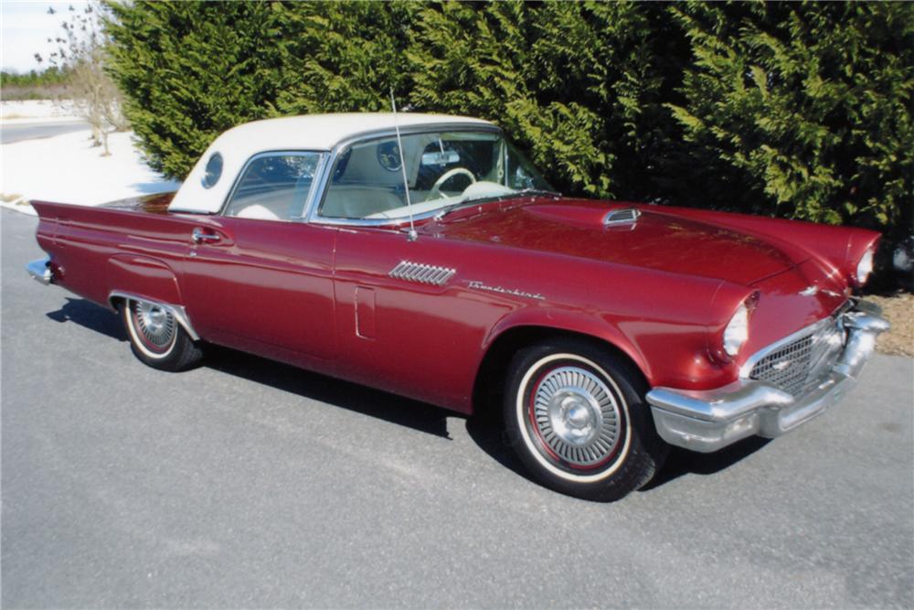 1957 FORD THUNDERBIRD 2 DOOR ROADSTER