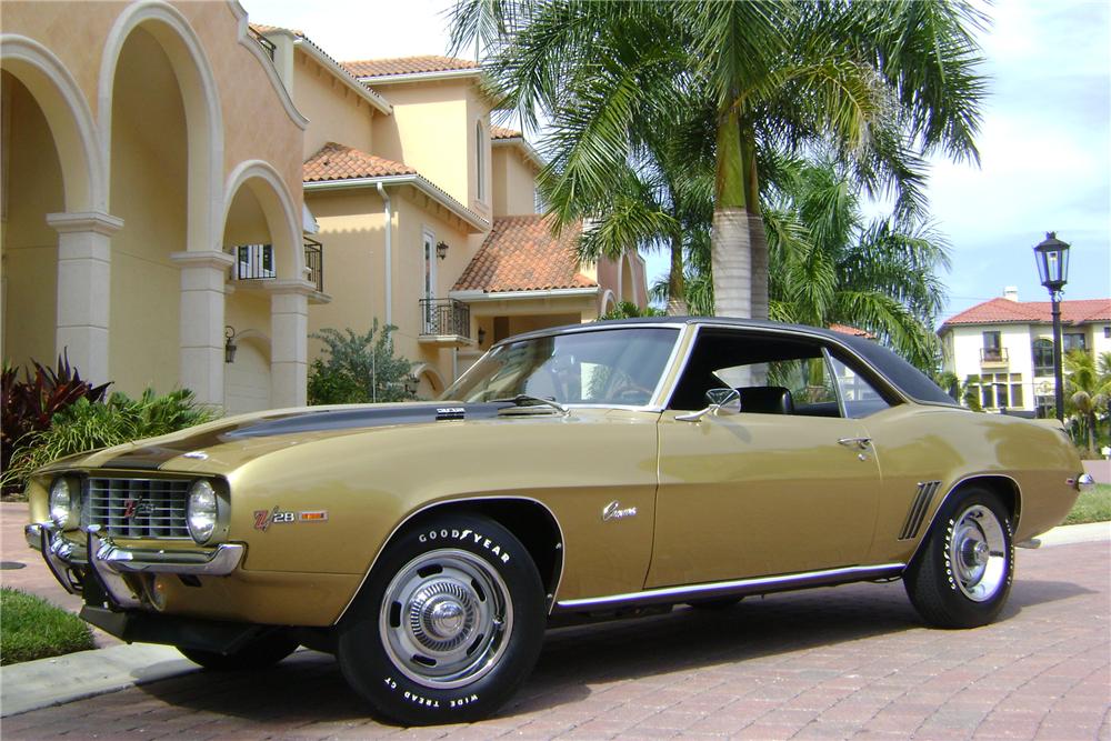 1969 CHEVROLET CAMARO Z/28 2 DOOR COUPE