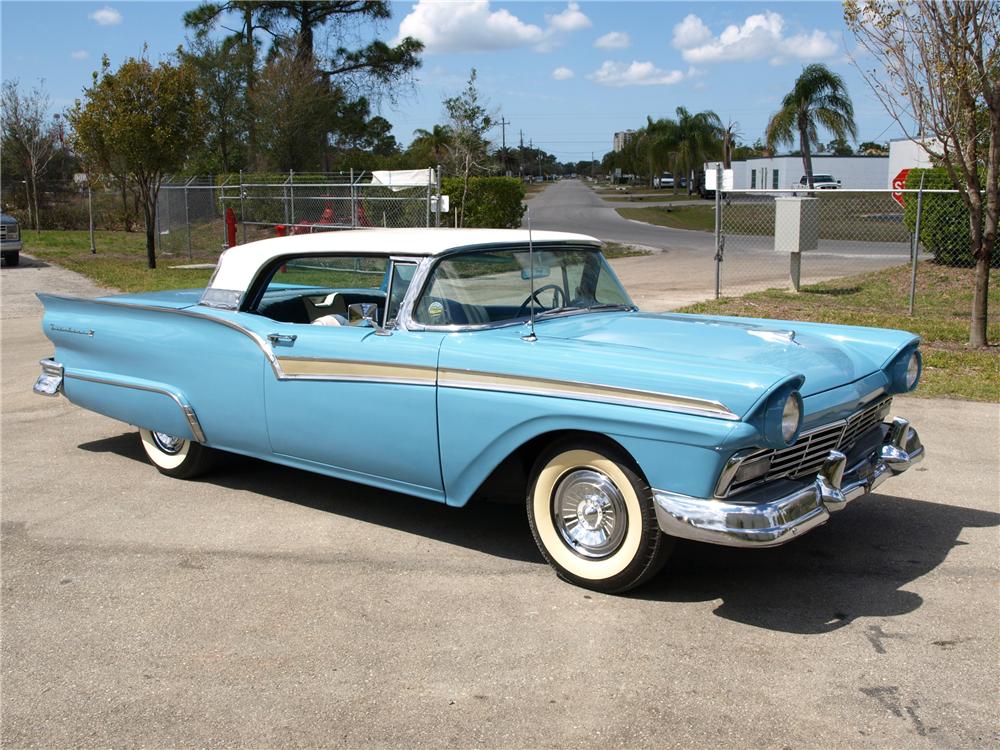 1957 FORD FAIRLANE 500 RETRACTABLE CONVERTIBLE