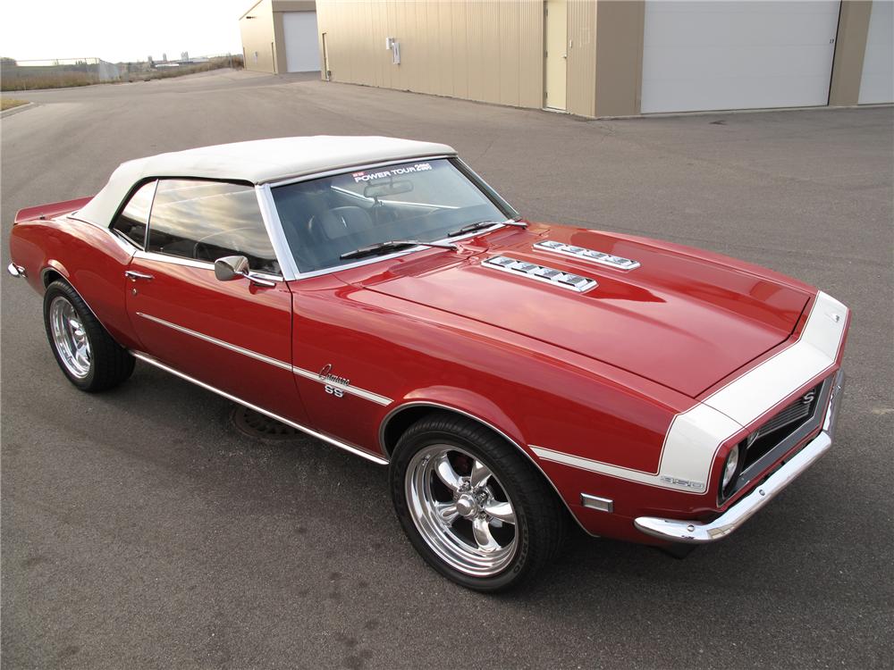 1968 CHEVROLET CAMARO SS CONVERTIBLE PRO-TOURING