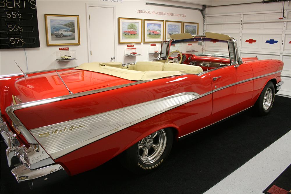 1957 CHEVROLET BEL AIR CUSTOM CONVERTIBLE