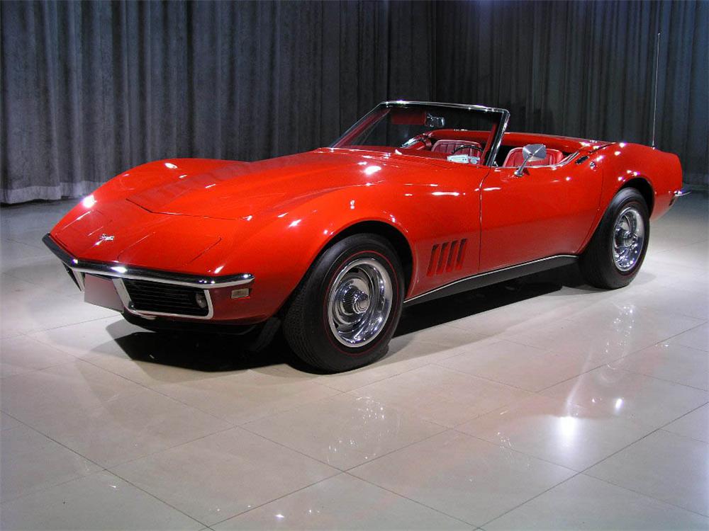 1968 CHEVROLET CORVETTE 2 DOOR CONVERTIBLE