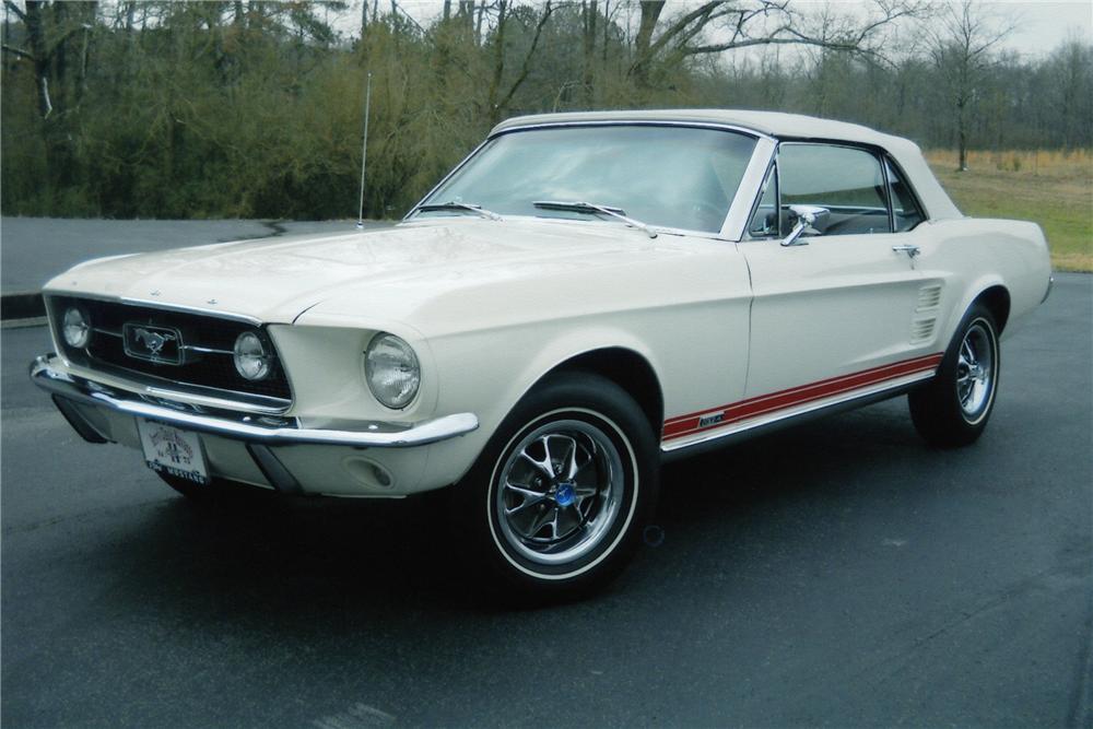 1967 FORD MUSTANG GTA 2 DOOR CONVERTIBLE