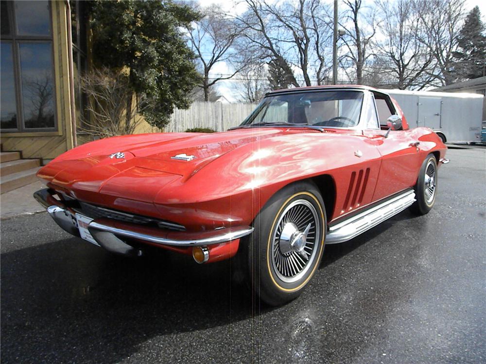 1966 CHEVROLET CORVETTE 2 DOOR CONVERTIBLE