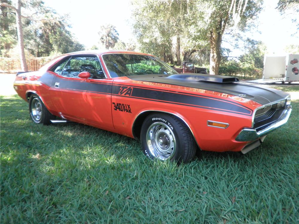 1970 DODGE CHALLENGER T/A 2 DOOR COUPE