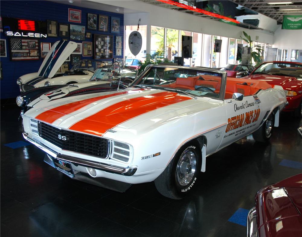 1969 CHEVROLET CAMARO RS/SS PACE CAR CONVERTIBLE