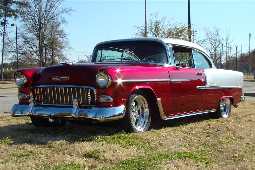 1955 CHEVROLET BEL AIR CUSTOM 2 DOOR HARDTOP