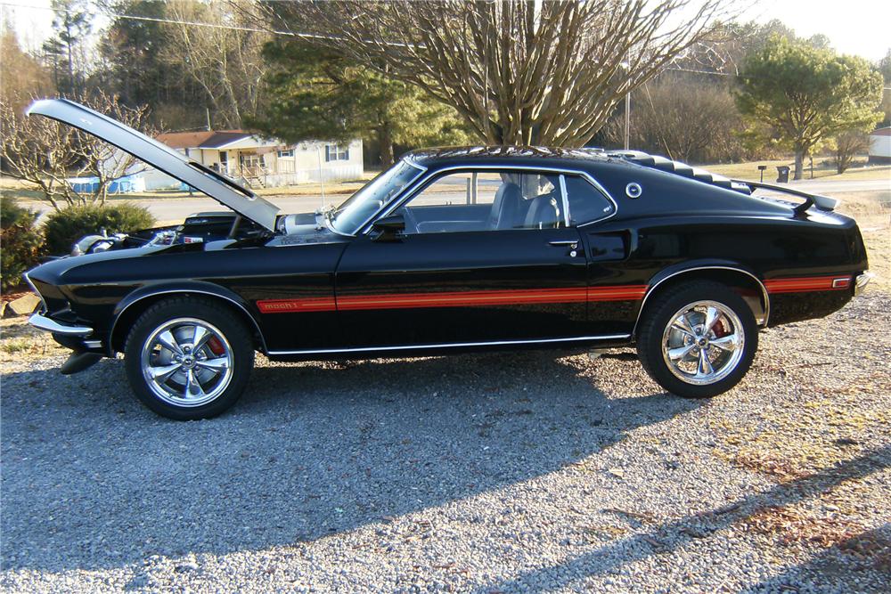 1969 FORD MUSTANG MACH 1 428 CJR CUSTOM FASTBACK