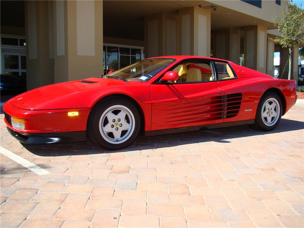 1988 FERRARI TESTAROSSA 2 DOOR COUPE