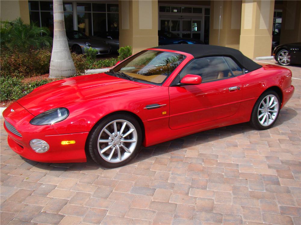 2001 ASTON MARTIN DB 7 VANTAGE VOLANTE CONVERTIBLE