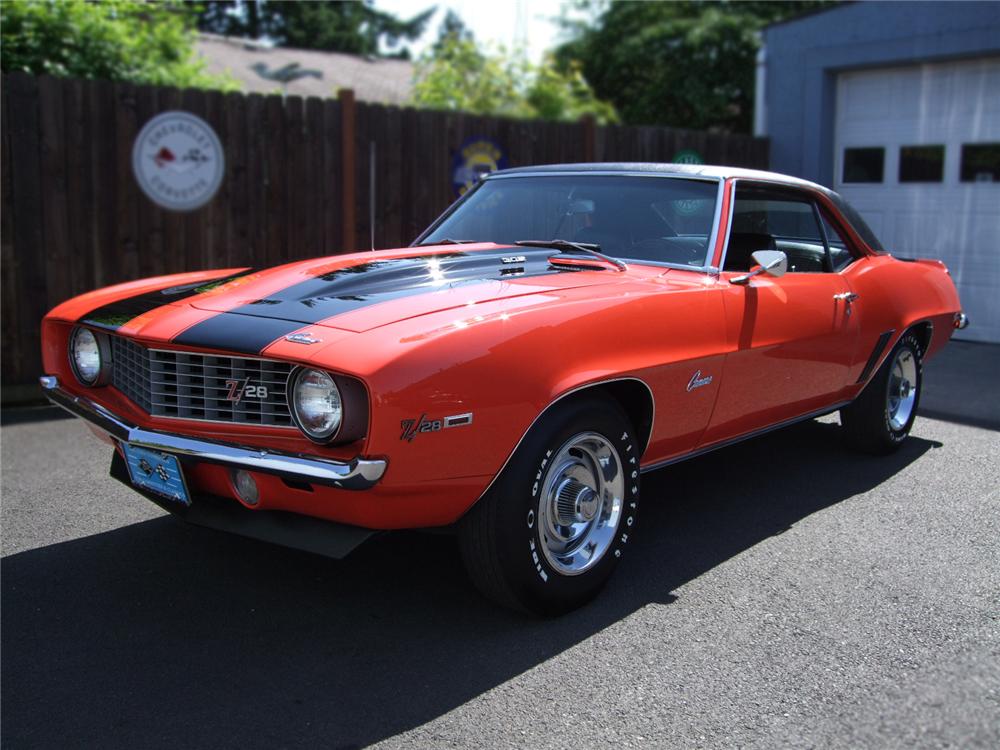 1969 CHEVROLET CAMARO Z/28 2 DOOR HARDTOP