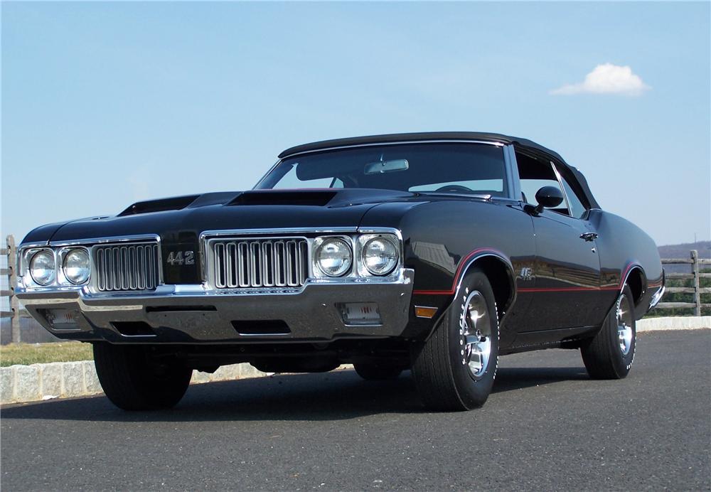 1970 OLDSMOBILE CUTLASS 442 CONVERTIBLE