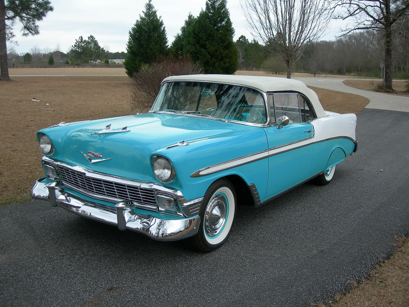 1956 CHEVROLET BEL AIR 2 DOOR CONVERTIBLE