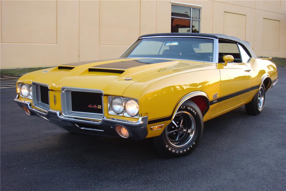 1971 OLDSMOBILE 442 W30 2 DOOR CONVERTIBLE