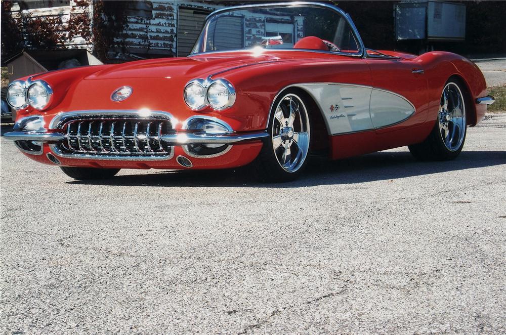 1959 CHEVROLET CORVETTE CUSTOM CONVERTIBLE