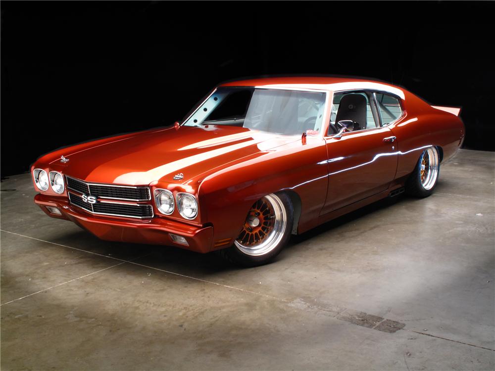 1970 CHEVROLET CHEVELLE CUSTOM 2 DOOR COUPE