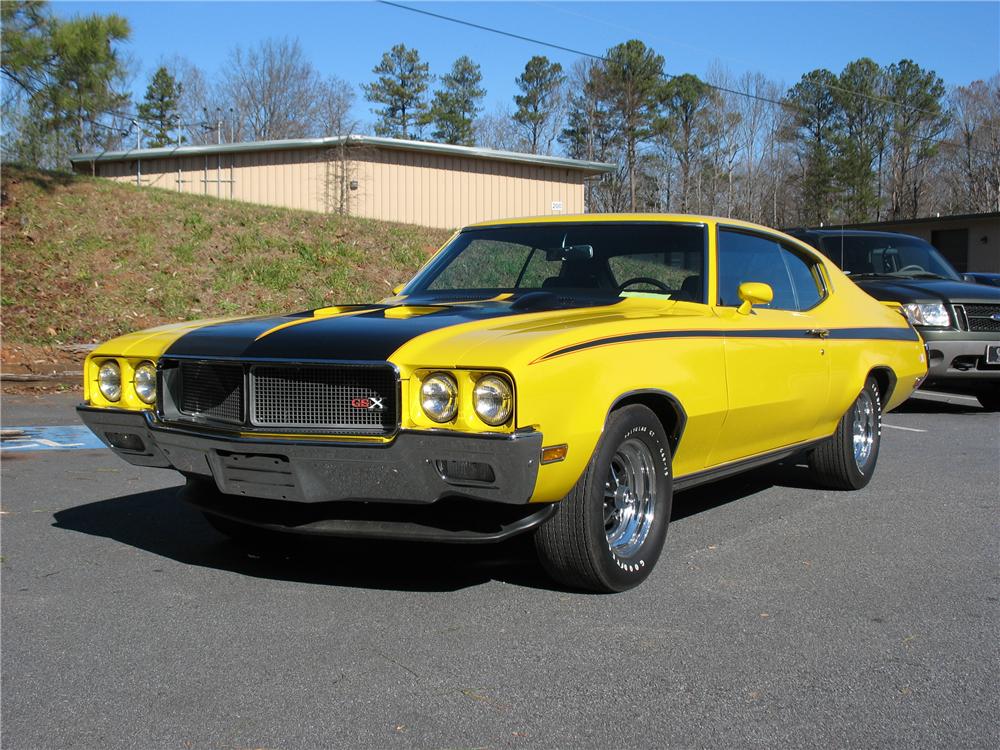 1970 BUICK GSX STAGE 1 2 DOOR HARDTOP