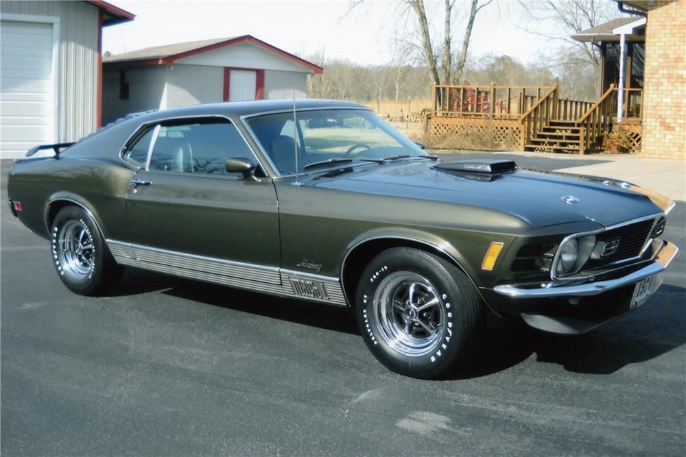 1970 FORD MUSTANG MACH 1 FASTBACK