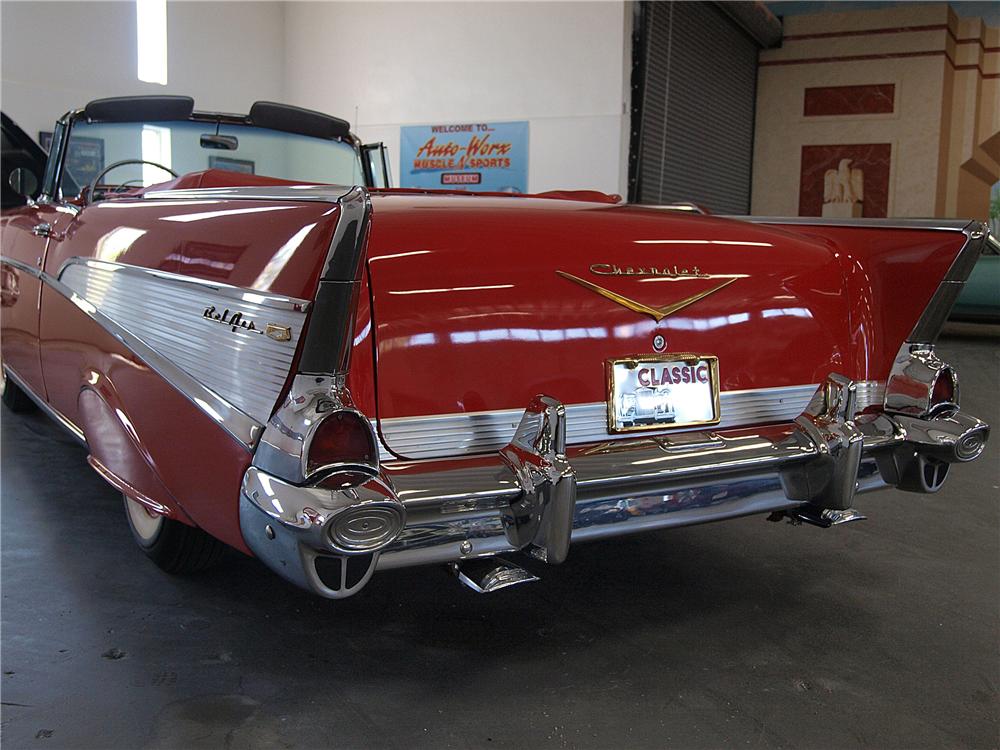 1957 CHEVROLET BEL AIR CONVERTIBLE