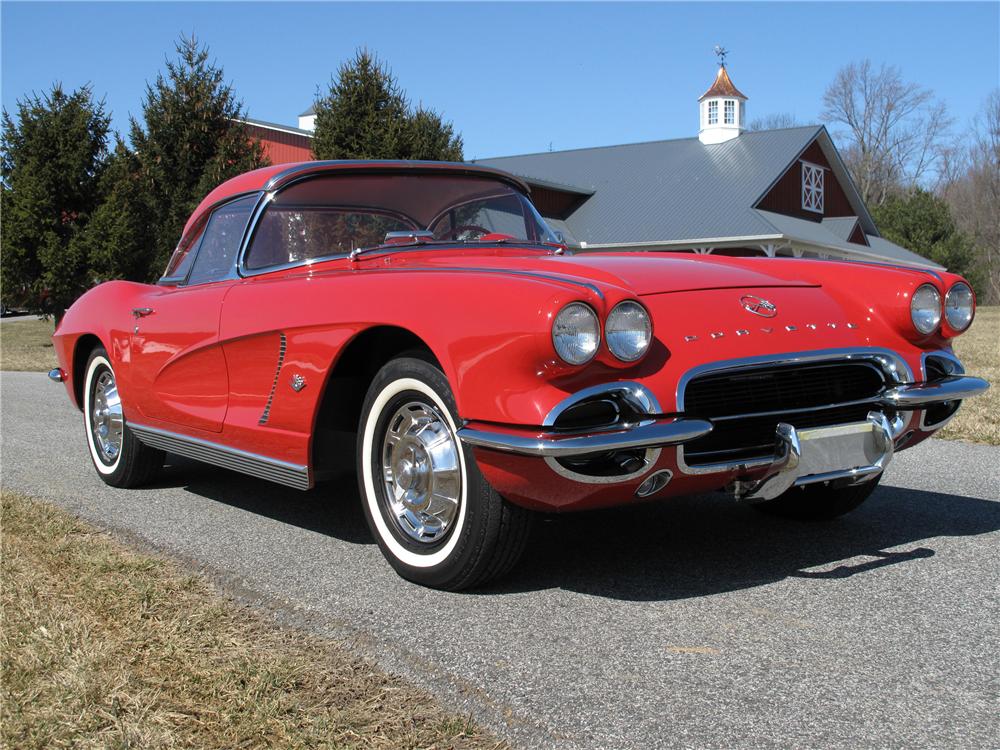 1962 CHEVROLET CORVETTE 2 DOOR CONVERTIBLE