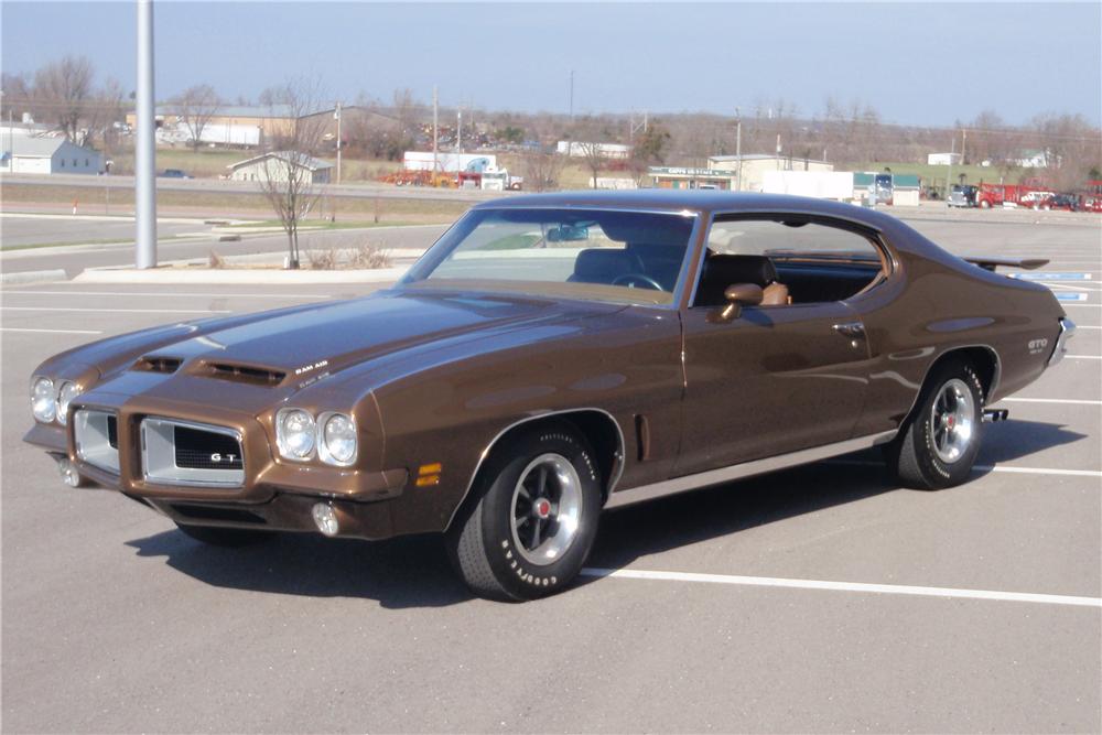 1972 PONTIAC GTO 2 DOOR HARDTOP