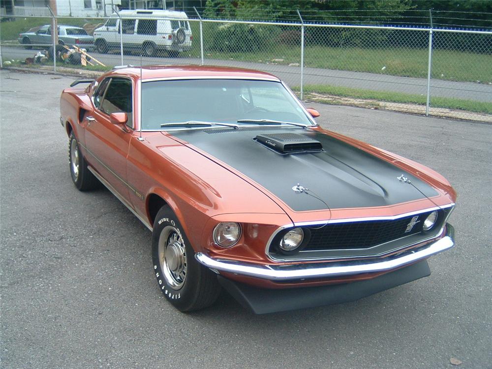 1969 FORD MUSTANG MACH 1 2 DOOR FASTBACK