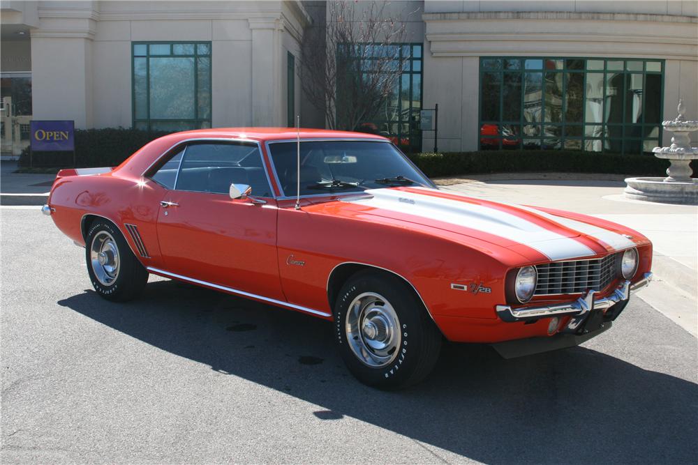 1969 CHEVROLET CAMARO Z/28 2 DOOR COUPE