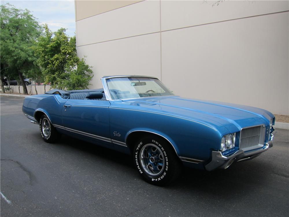 1971 OLDSMOBILE CUTLASS SUPREME CONVERTIBLE