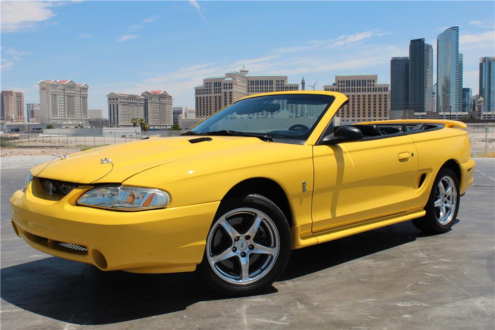 1998 FORD MUSTANG COBRA CONVERTIBLE