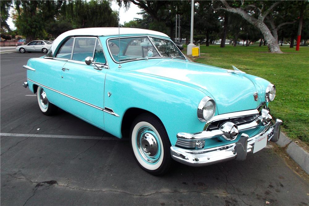 1951 FORD VICTORIA 2 DOOR HARDTOP